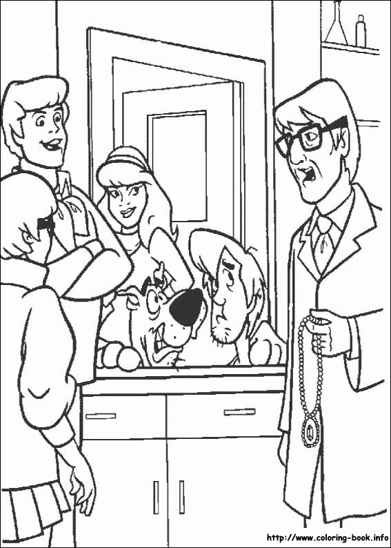 Scooby Doo kolorowanki